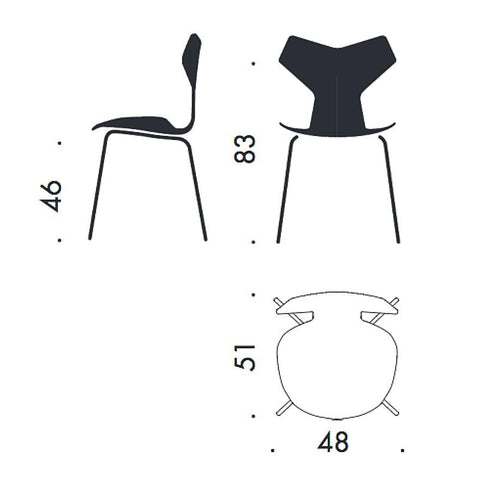 Grand Prix™ Chair / Dyed Ash